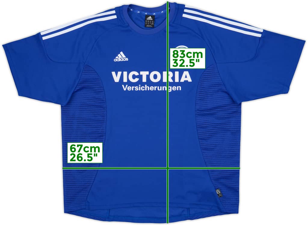 2002-04 Schalke Home Shirt - 8/10 - (XXL)