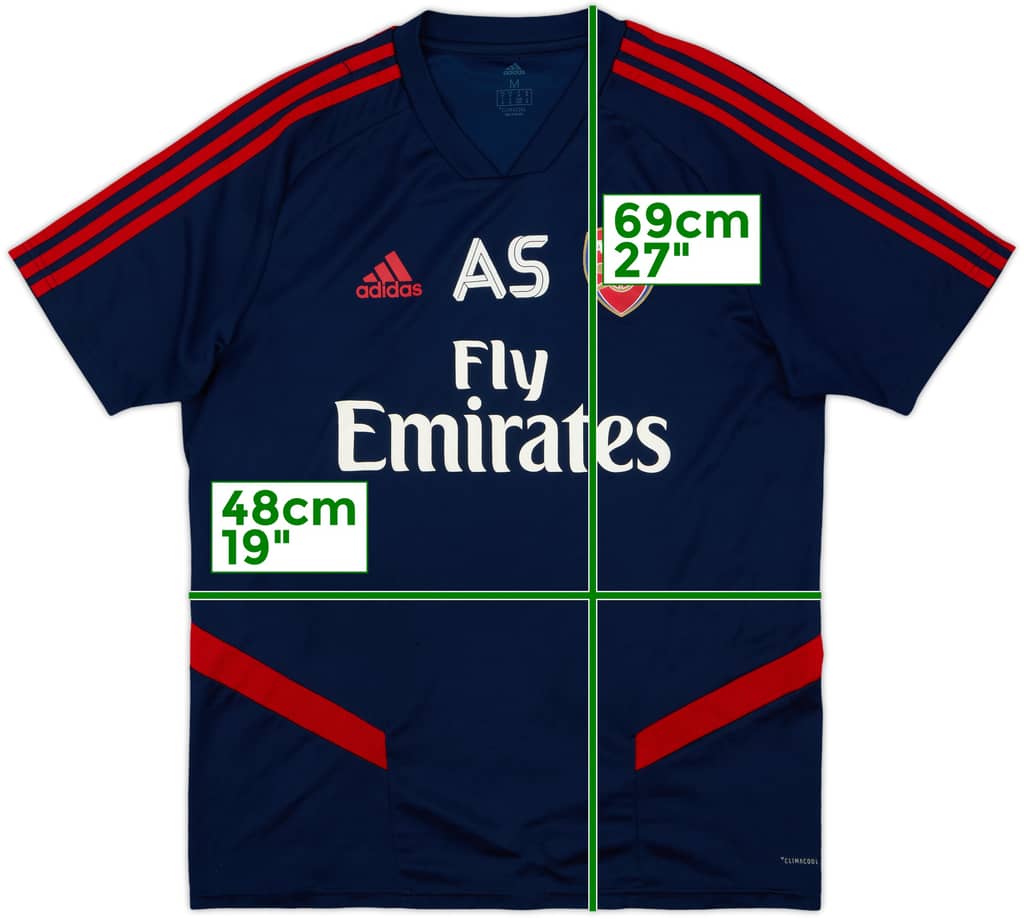2019-20 Arsenal Staff Issue adidas Training Shirt AS - 8/10 - (M)