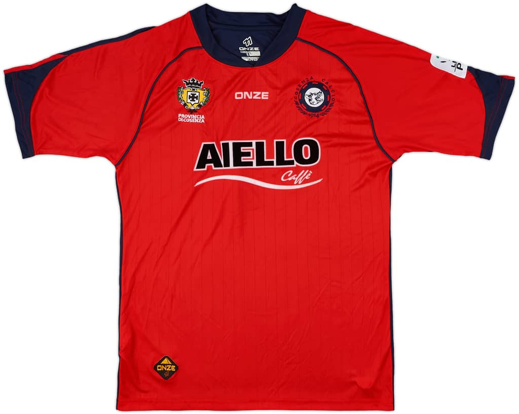 2010-11 Cosenza Home Shirt - 8/10 - (L)
