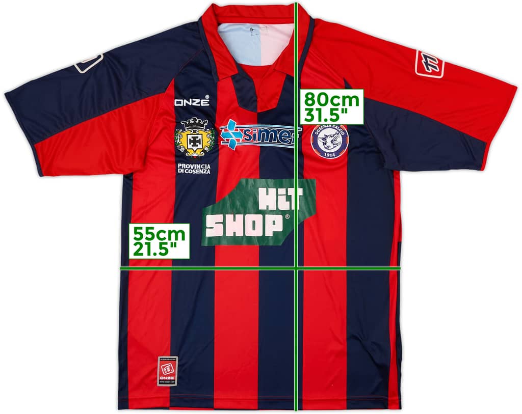 2008-09 Cosenza Home Shirt - 5/10 - (XL)