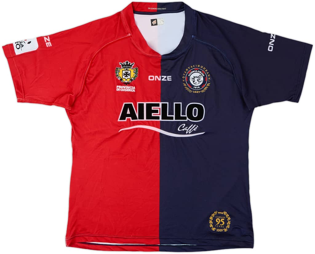 2009-10 Cosenza Home Shirt - 8/10 - (L)