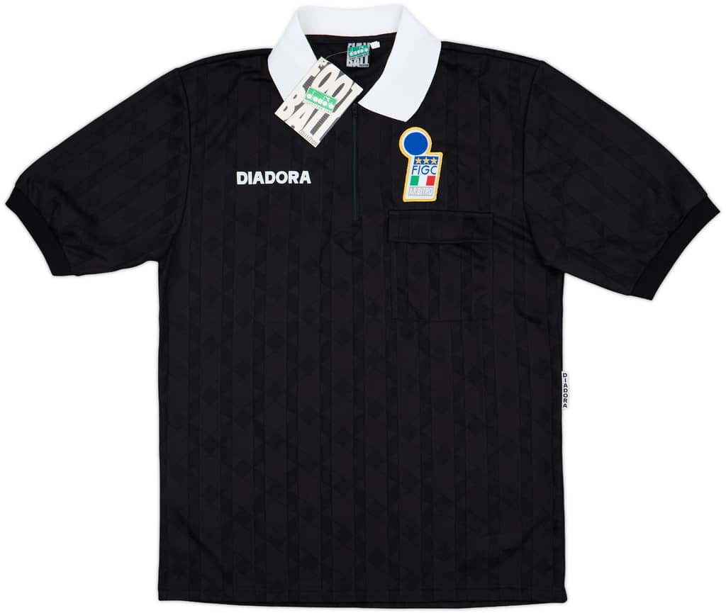 1990s Italy FIGC Diadora Referee Shirt (L)