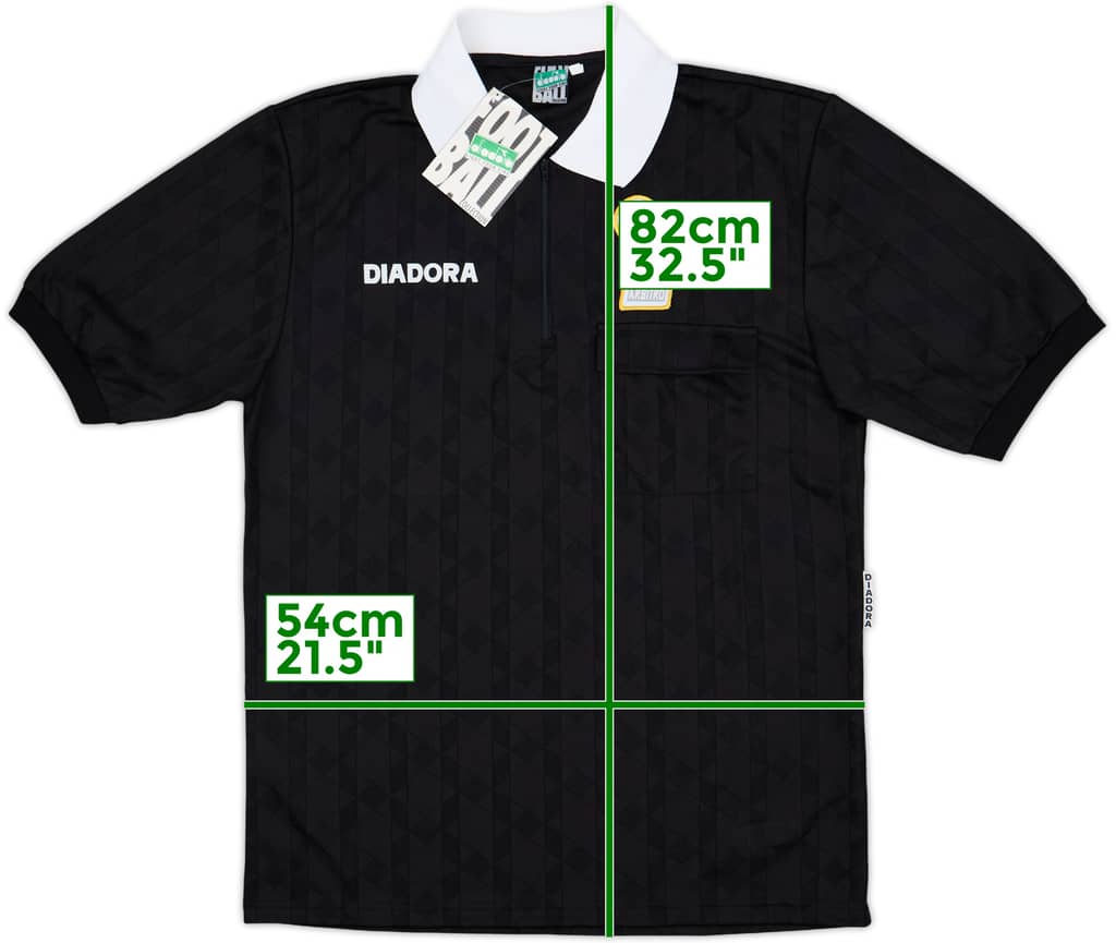 1990s Italy FIGC Diadora Referee Shirt (L)