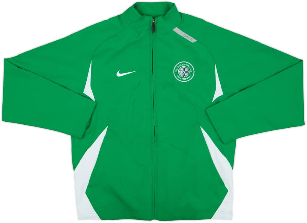 2007-08 Celtic Nike Track Jacket - 6/10 - (M.Boys)