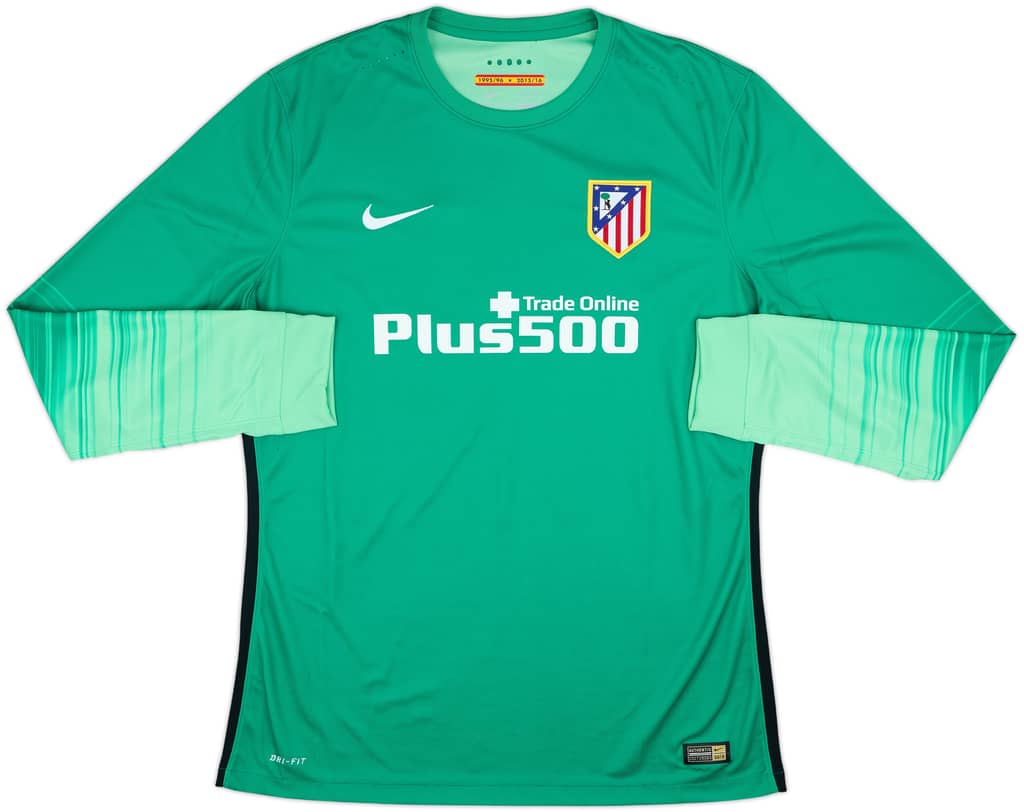 2015-16 Atletico Madrid Player Issue GK Shirt - 10/10 - (XL)