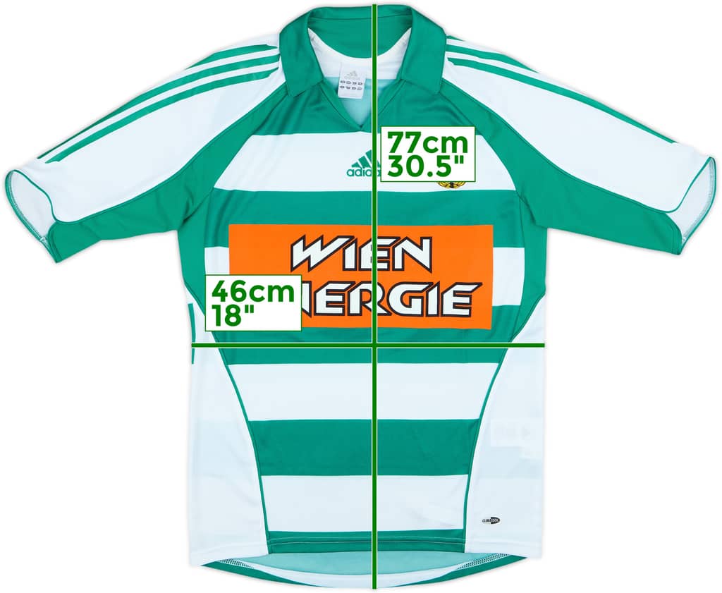 2005-06 Rapid Vienna Home Shirt - 9/10 - (S)