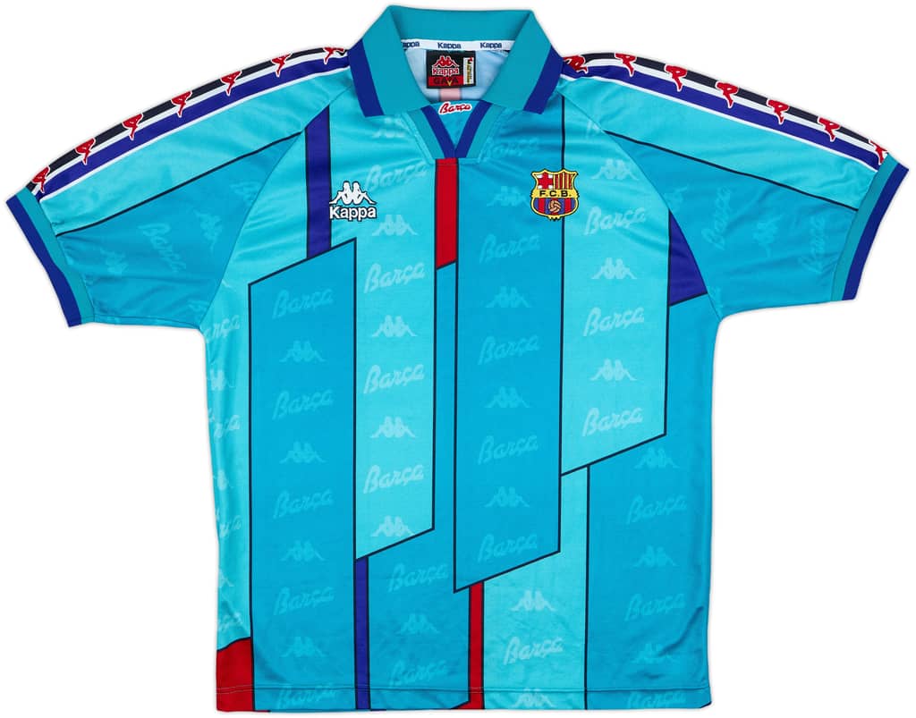 1995-97 Barcelona Away Shirt - 9/10 - (L)