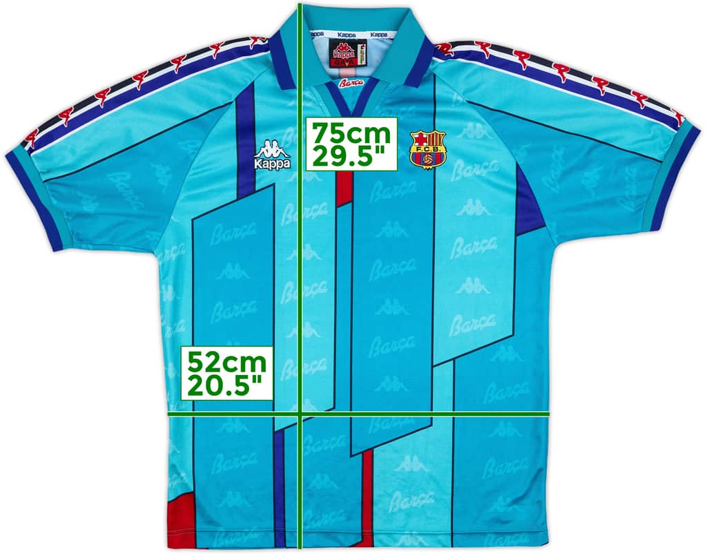 1995-97 Barcelona Away Shirt - 9/10 - (L)