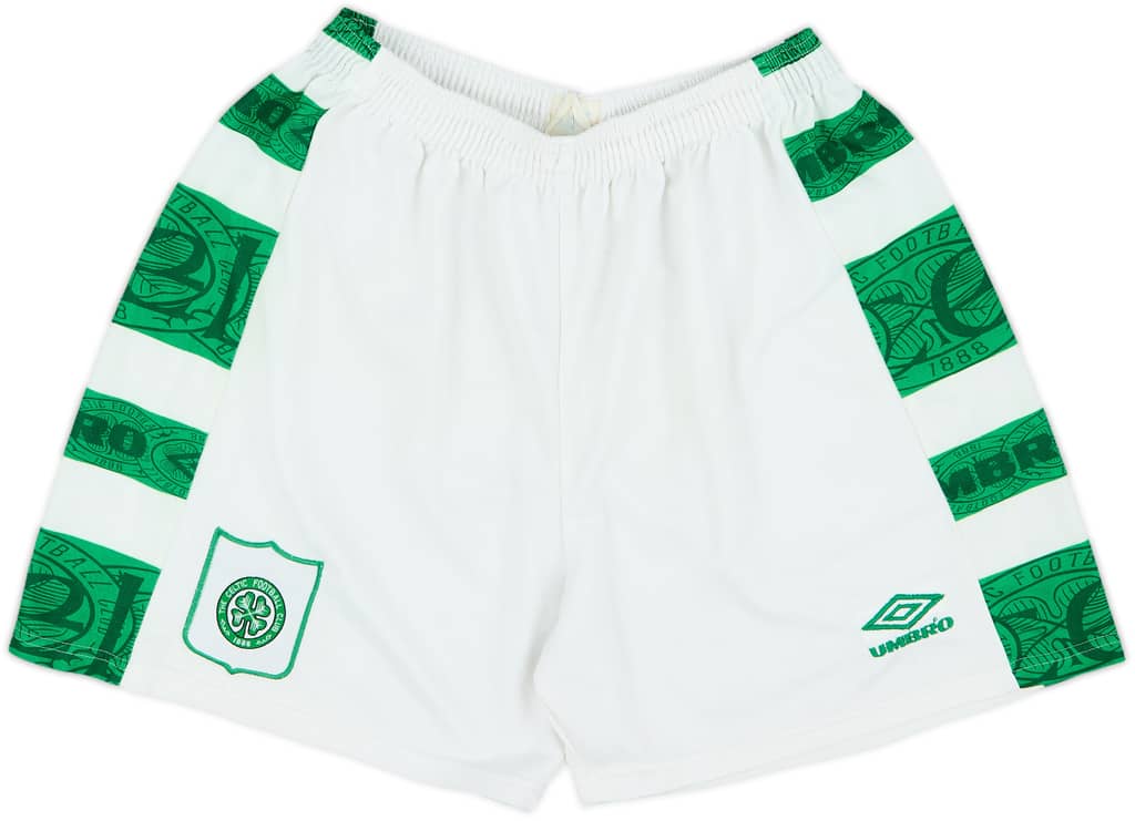1995-97 Celtic Home Shorts - 8/10 - (M)