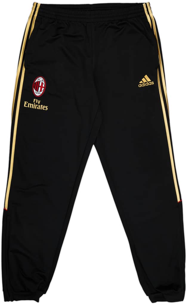 2010-11 AC Milan adidas Track Pants/Bottoms - 9/10 - (L)