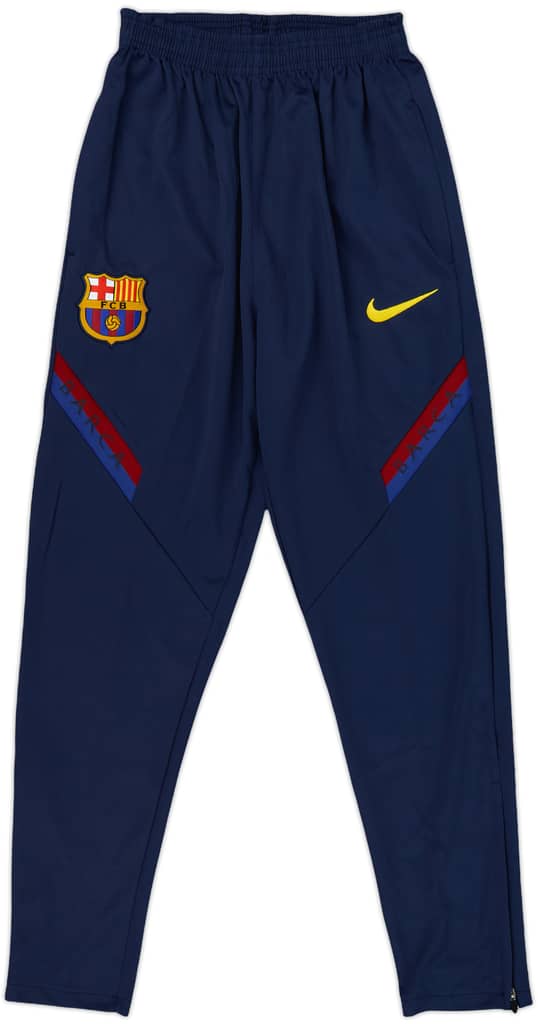 2020-21 Barcelona Nike Track Pants/Bottoms - 10/10 - (M.Boys)