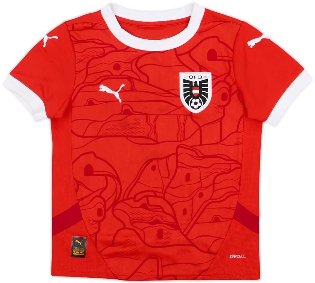 2024-25 Austria Home Shirt - 6/10 - (7-8 Years)