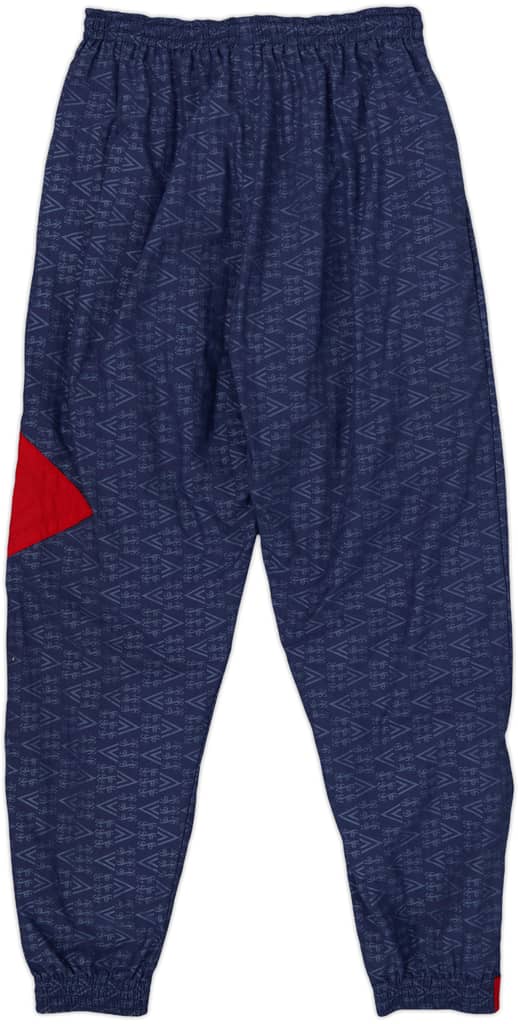 1990-92 England Umbro Track Pants/Bottoms - 9/10 - (L)