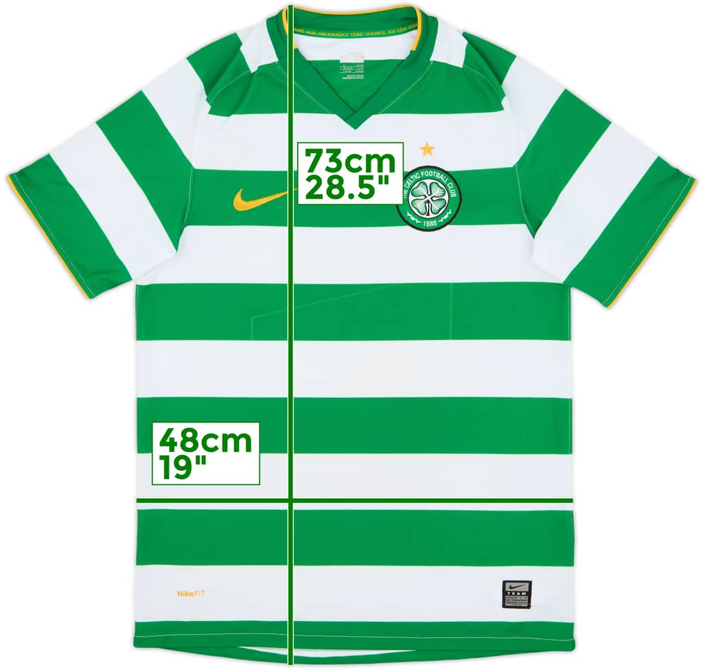 2008-10 Celtic Home Shirt - 4/10 - (S)