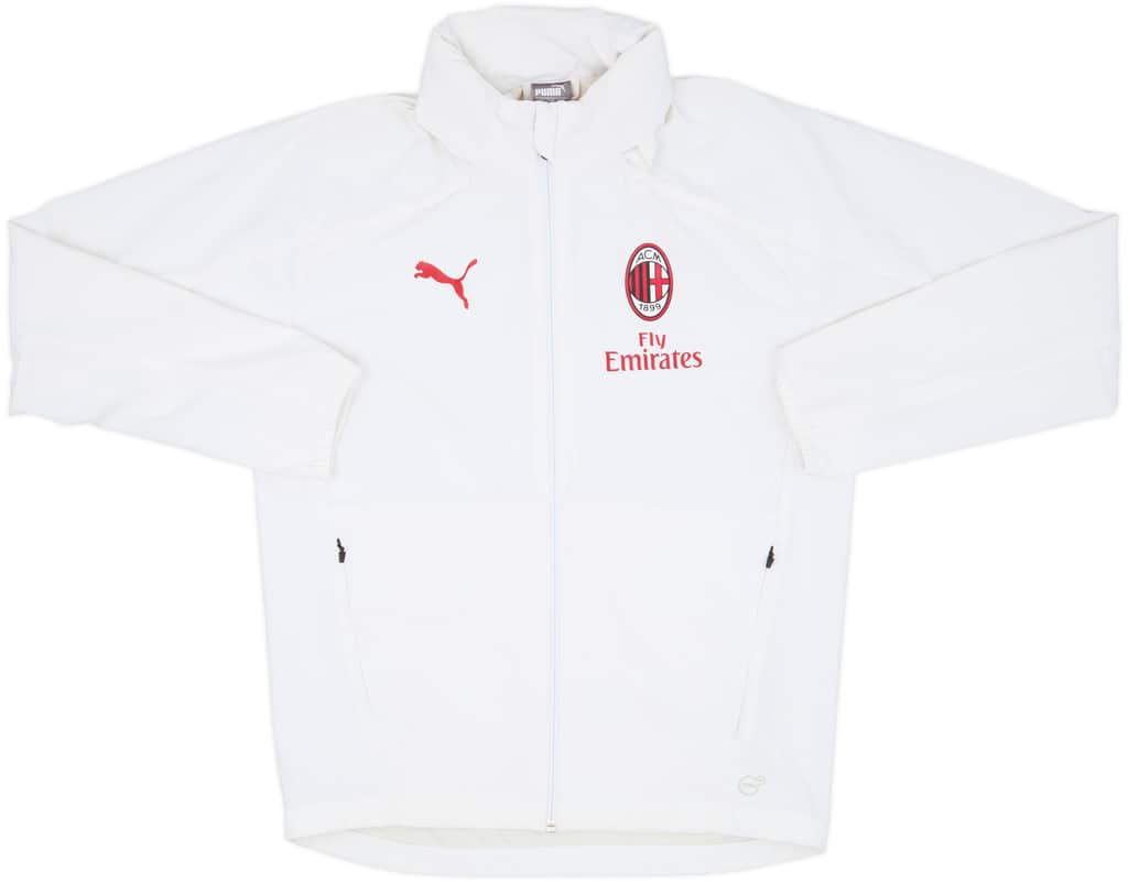 2020-21 AC Milan Hooded Rain Jacket - 6/10 - (S)