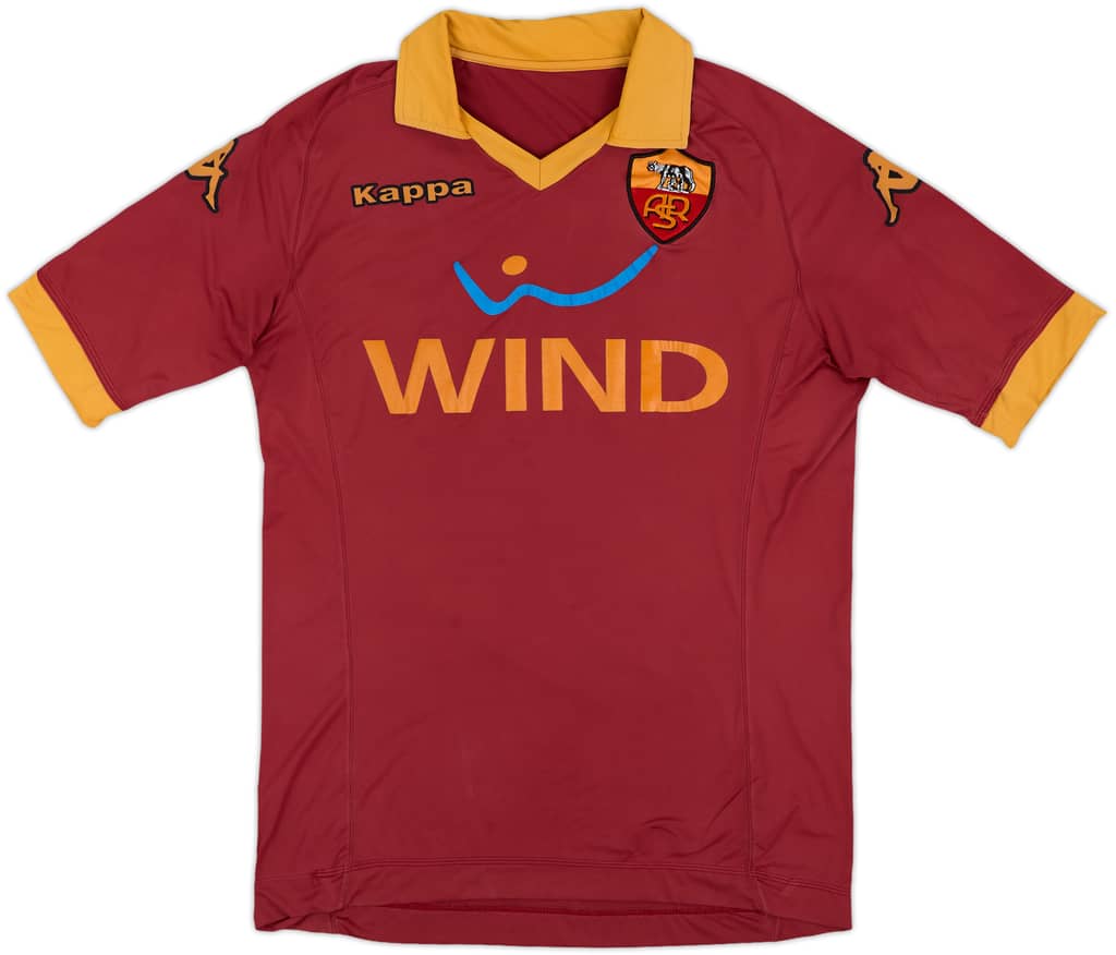 2007-08 Roma Home Shirt - 5/10 - (L)