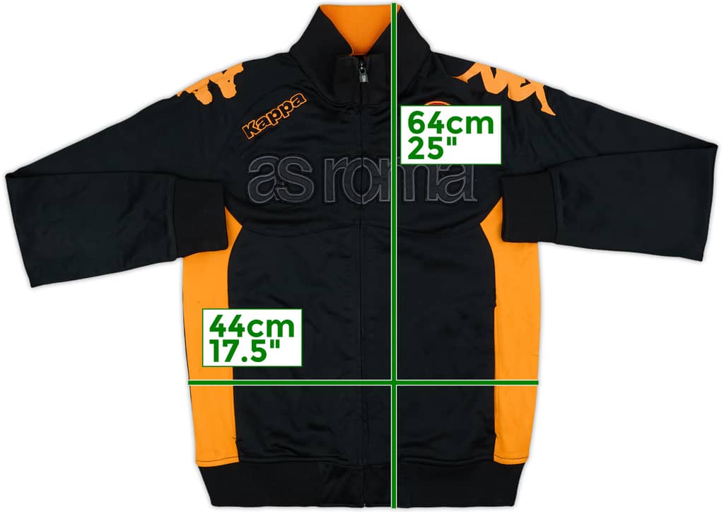 2010-11 Roma Kappa Track Jacket - 7/10 - (XL.Boys)