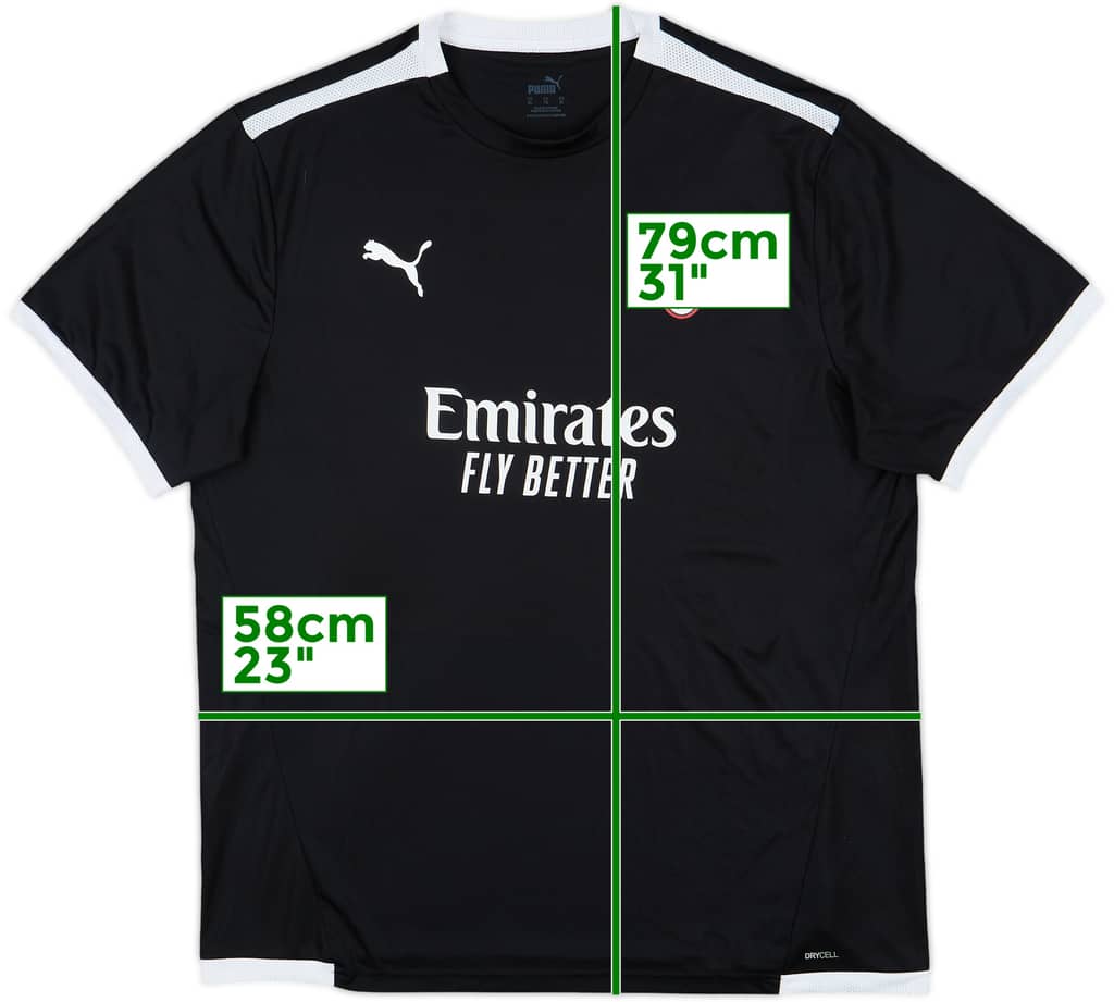 2022-23 AC Milan Puma Training Shirt - 10/10 - (XL)