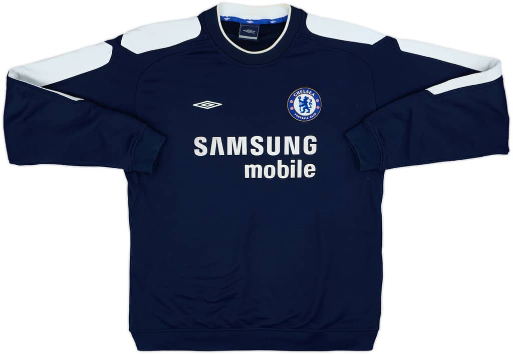 2005-06 Chelsea Umbro Sweat Top - 6/10 - (L)