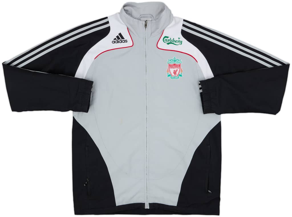 2008-09 Liverpool adidas Track Jacket - 6/10 - (M)