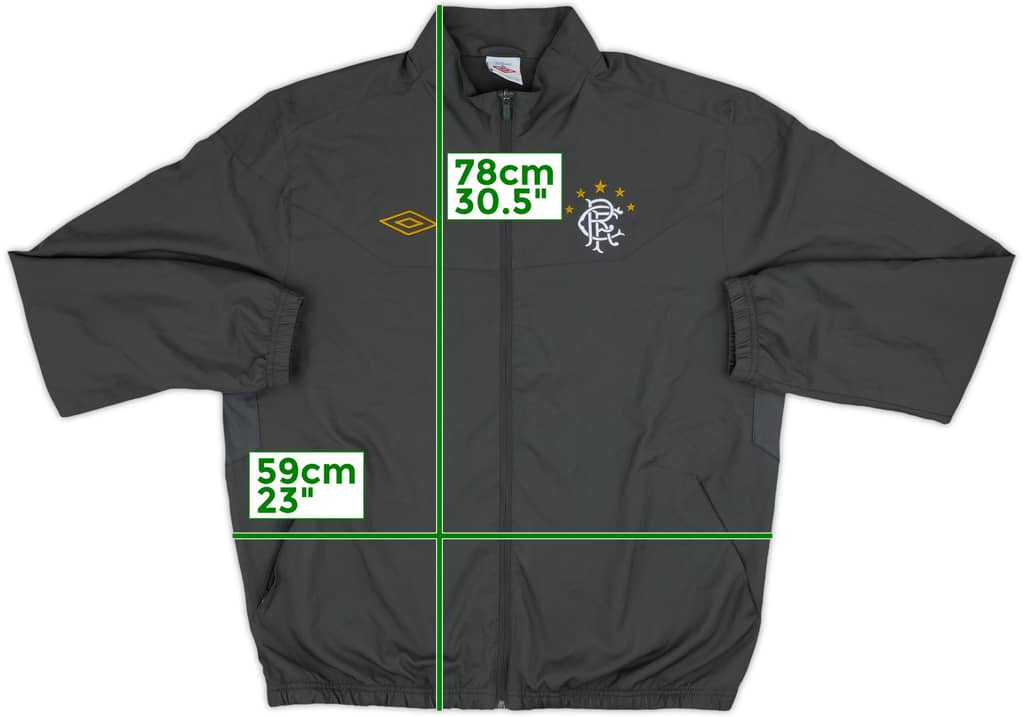 2012-13 Rangers Umbro Track Jacket - 10/10 - (XL)
