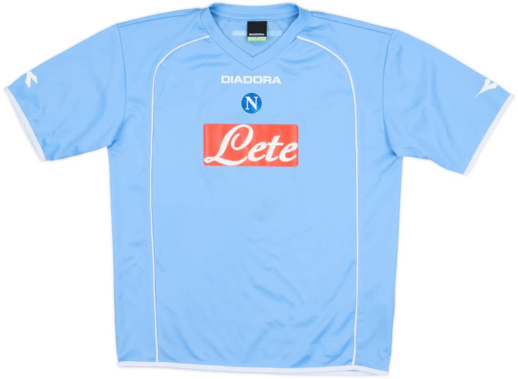 2006-07 Napoli Home Shirt - 6/10 - (XL.Boys)