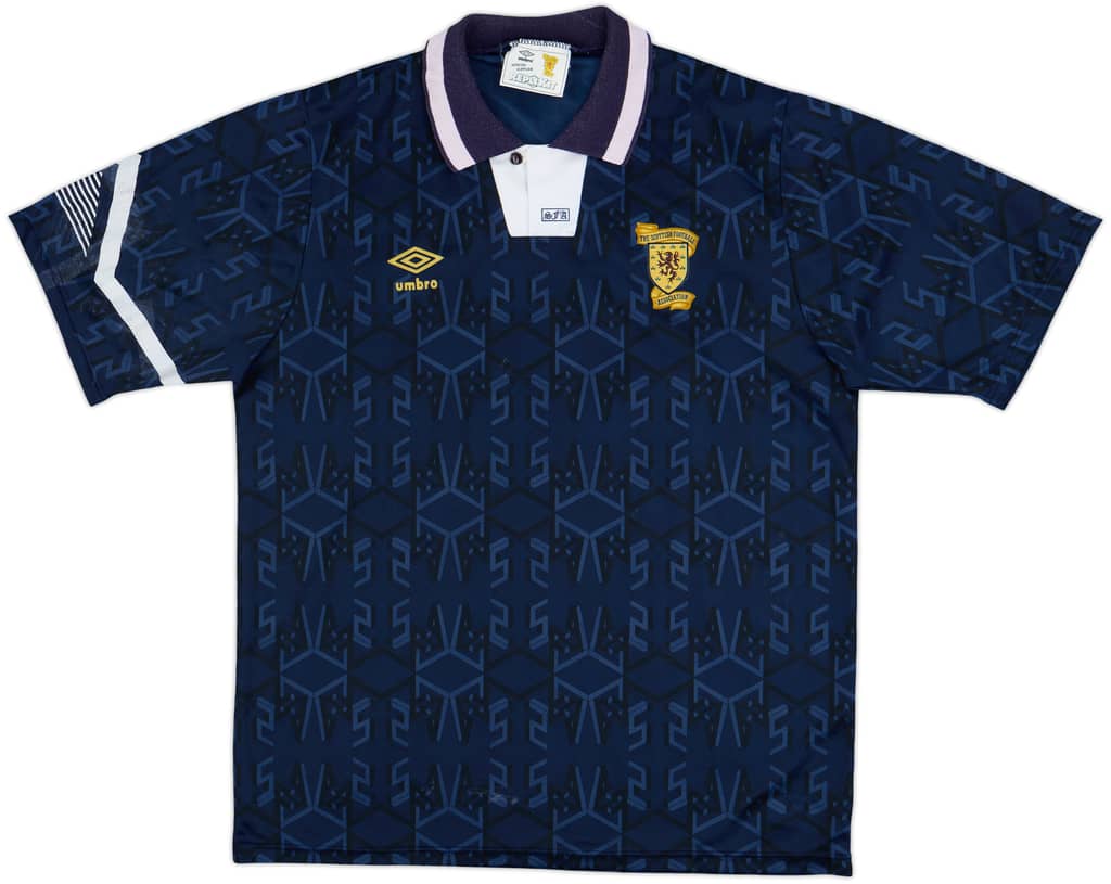 1991-94 Scotland Home Shirt - 6/10 - (L)