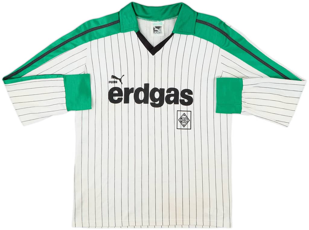 1983-85 Borussia Monchengladbach Home L/S Shirt - 6/10 - (Y)