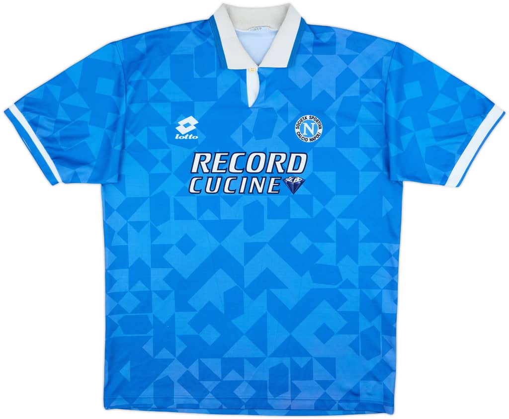 1994-96 Napoli Home Shirt - 8/10 - (L)