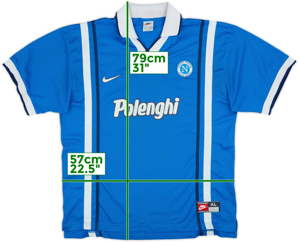 1997-98 Napoli Home Shirt - 5/10 - (XL)