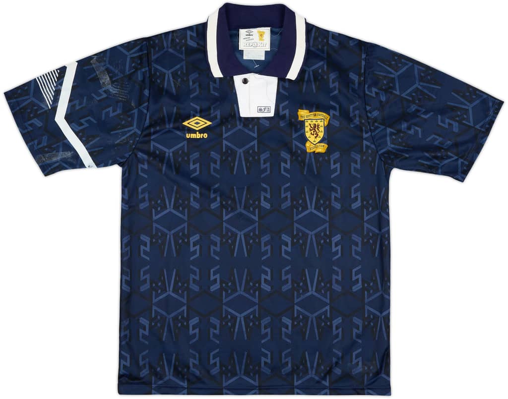 1991-94 Scotland Home Shirt - 8/10 - (S)