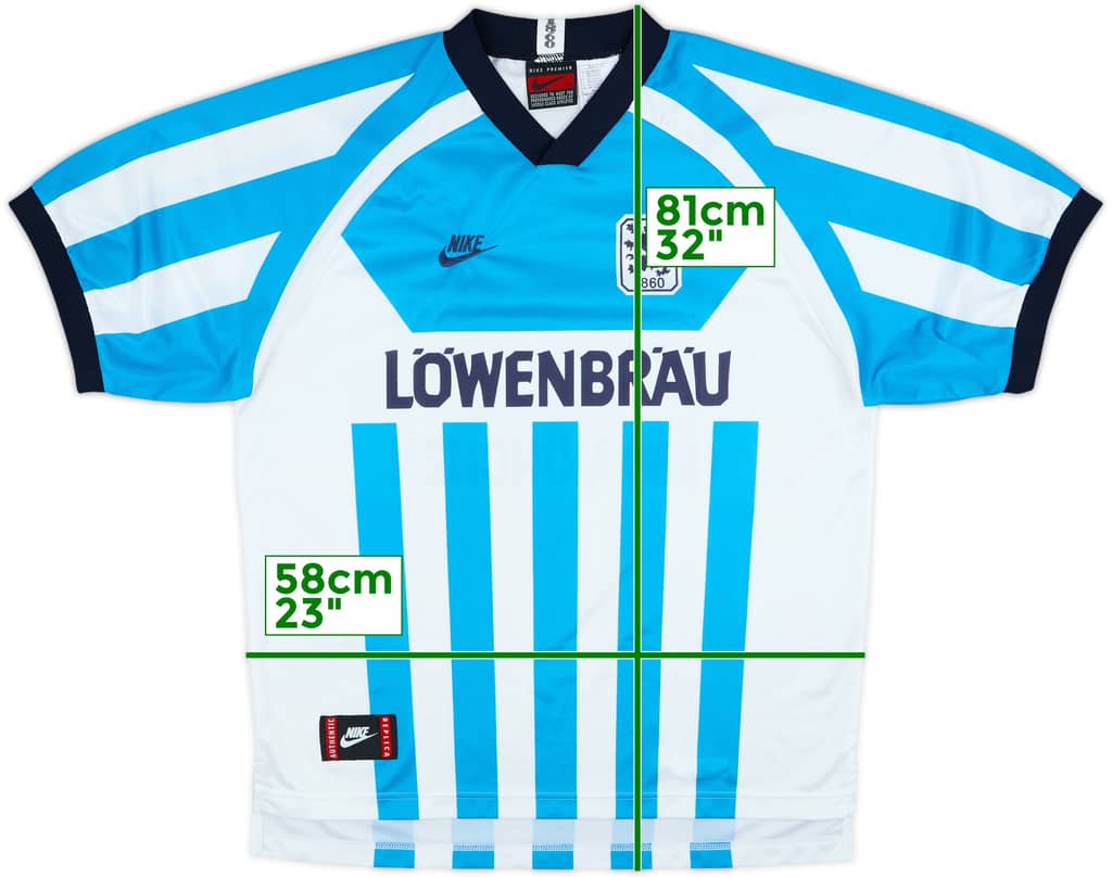 1995-96 1860 Munich Home Shirt - 9/10 - (XL)