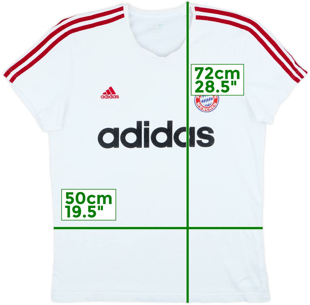 2015-16 Bayern Munich adidas Cotton Tee - 8/10 - (L)