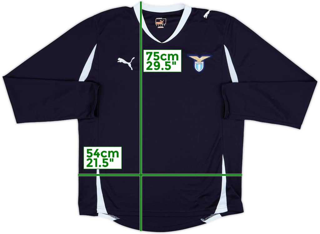 2008-09 Lazio Puma Training L/S Shirt - 9/10 - (L)