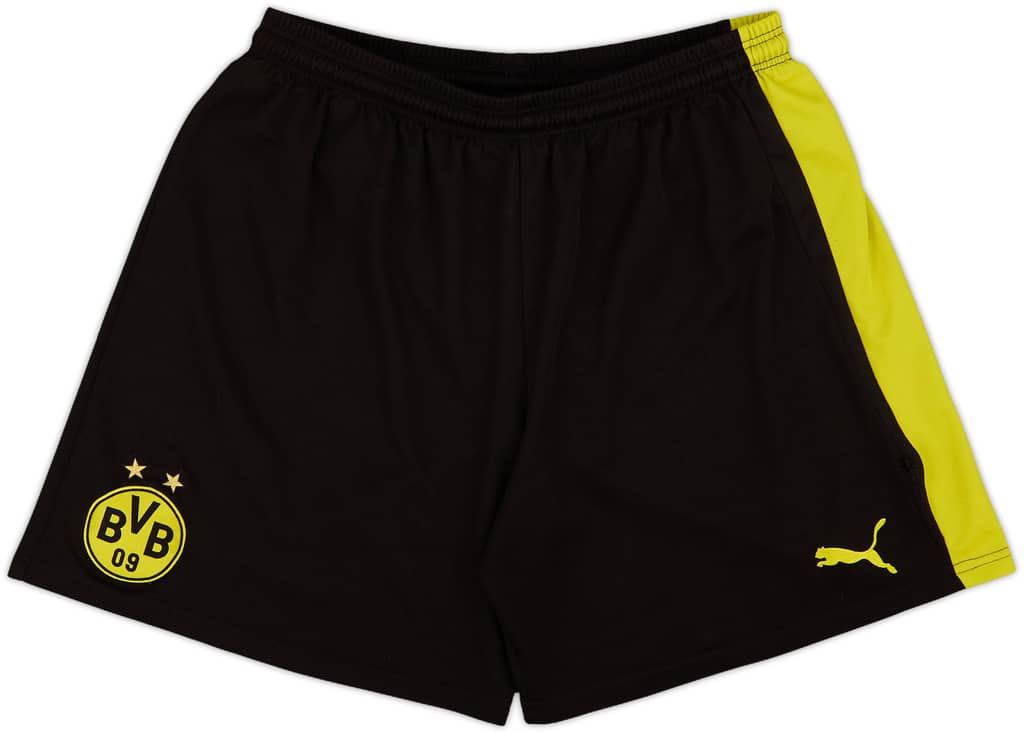 2013-14 Borussia Dortmund European Home Shorts - 5/10 - (M)