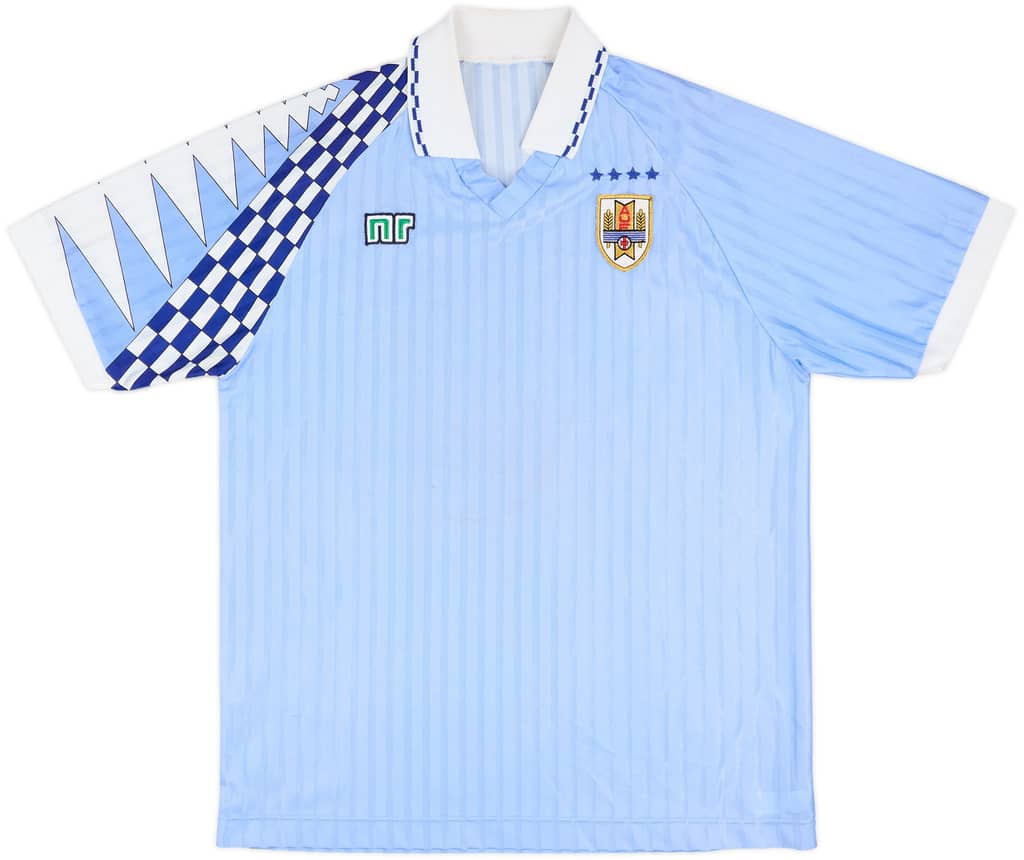1992-95 Uruguay Home Shirt - 5/10 - (XL)