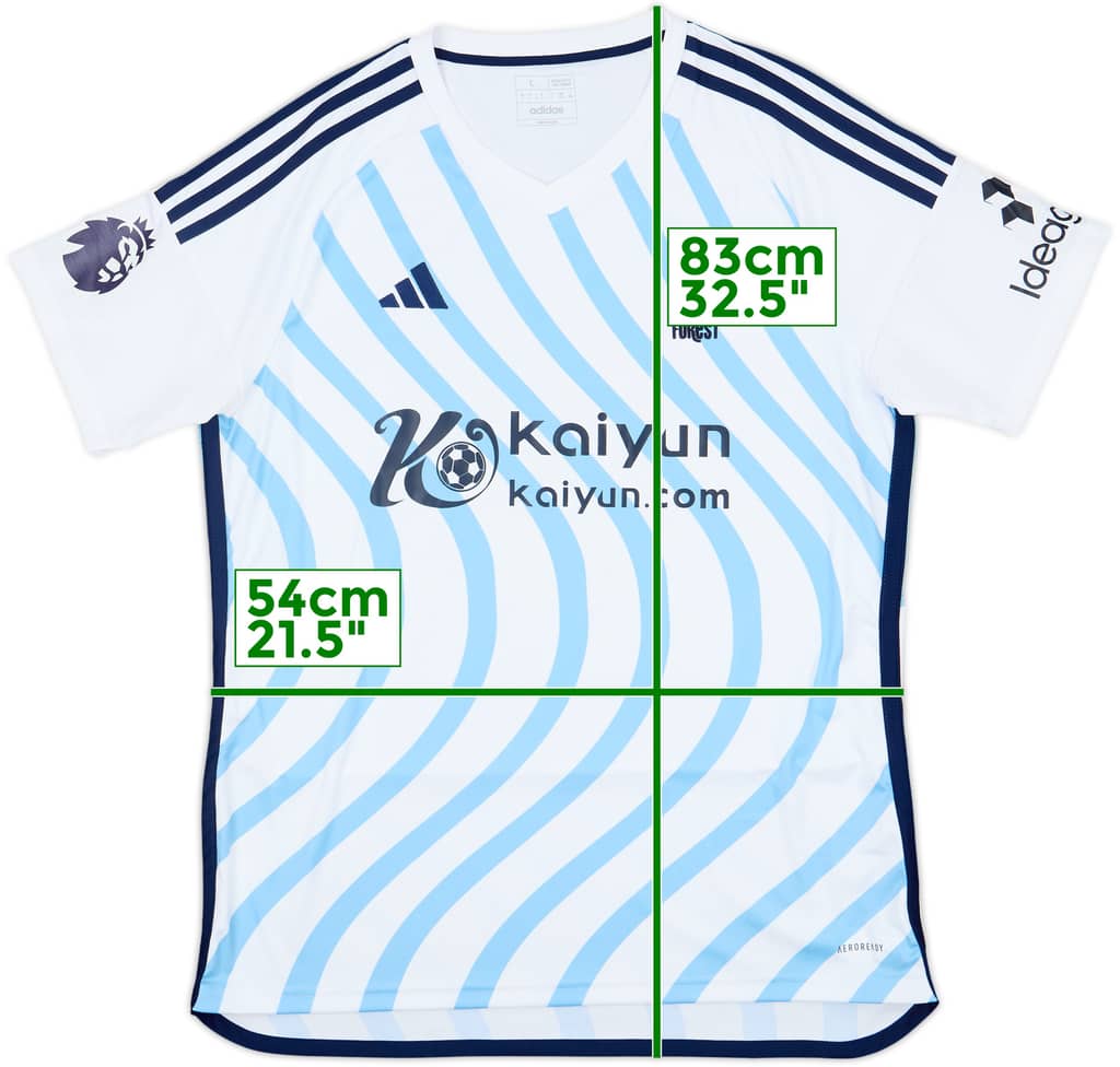 2023-24 Nottingham Forest Away Shirt - 9/10 - (L)