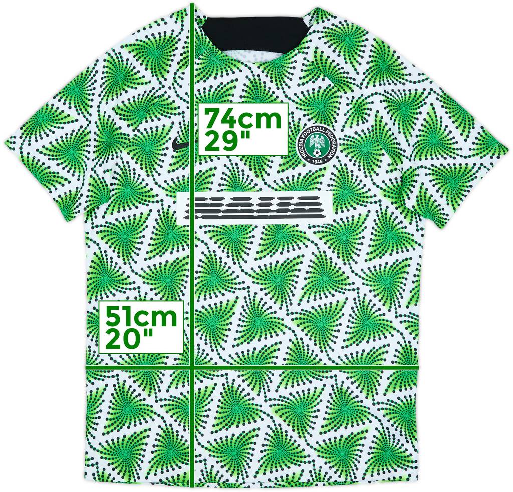 2022-23 Nigeria Nike Training Shirt - 8/10 - (L)