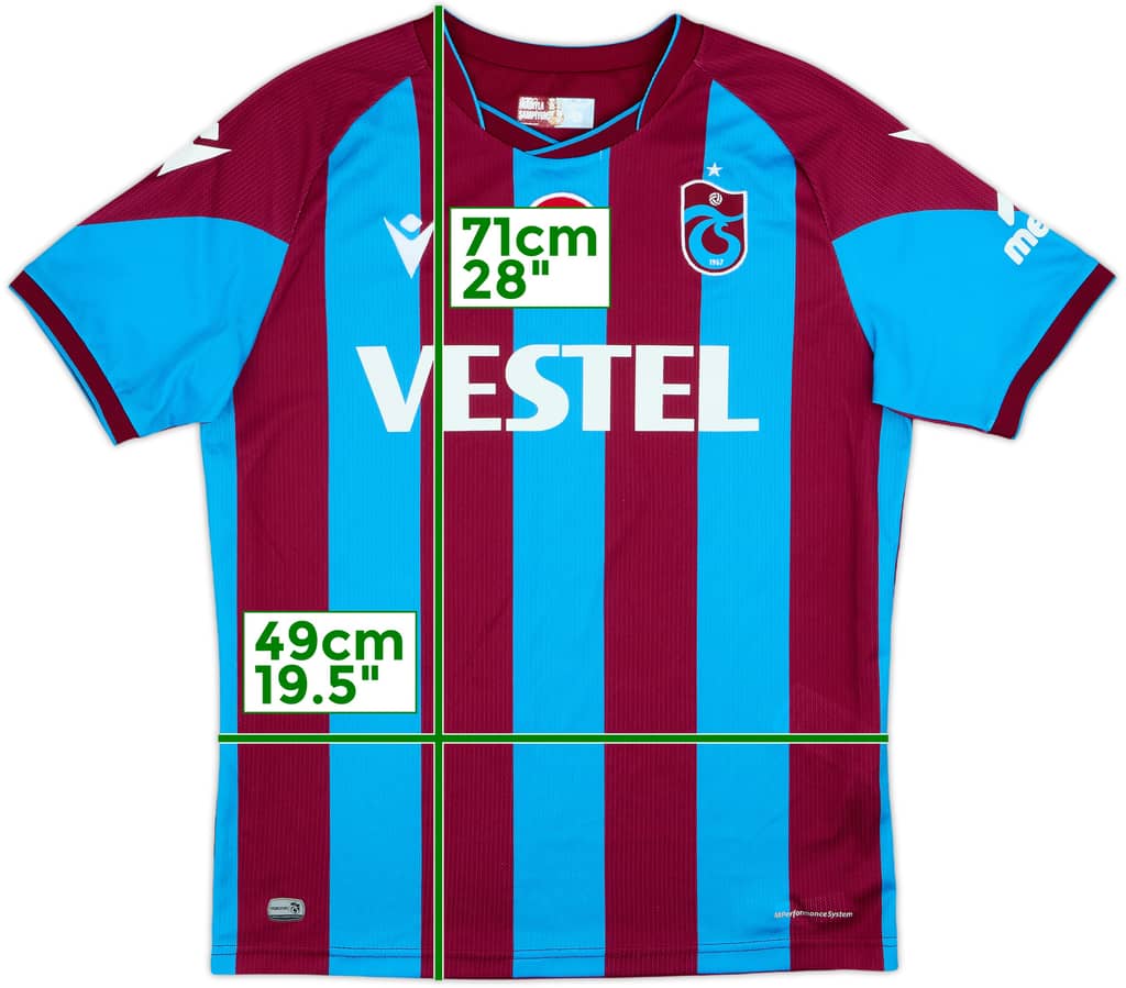 2022-23 Trabzonspor Home Shirt - 8/10 - (L)