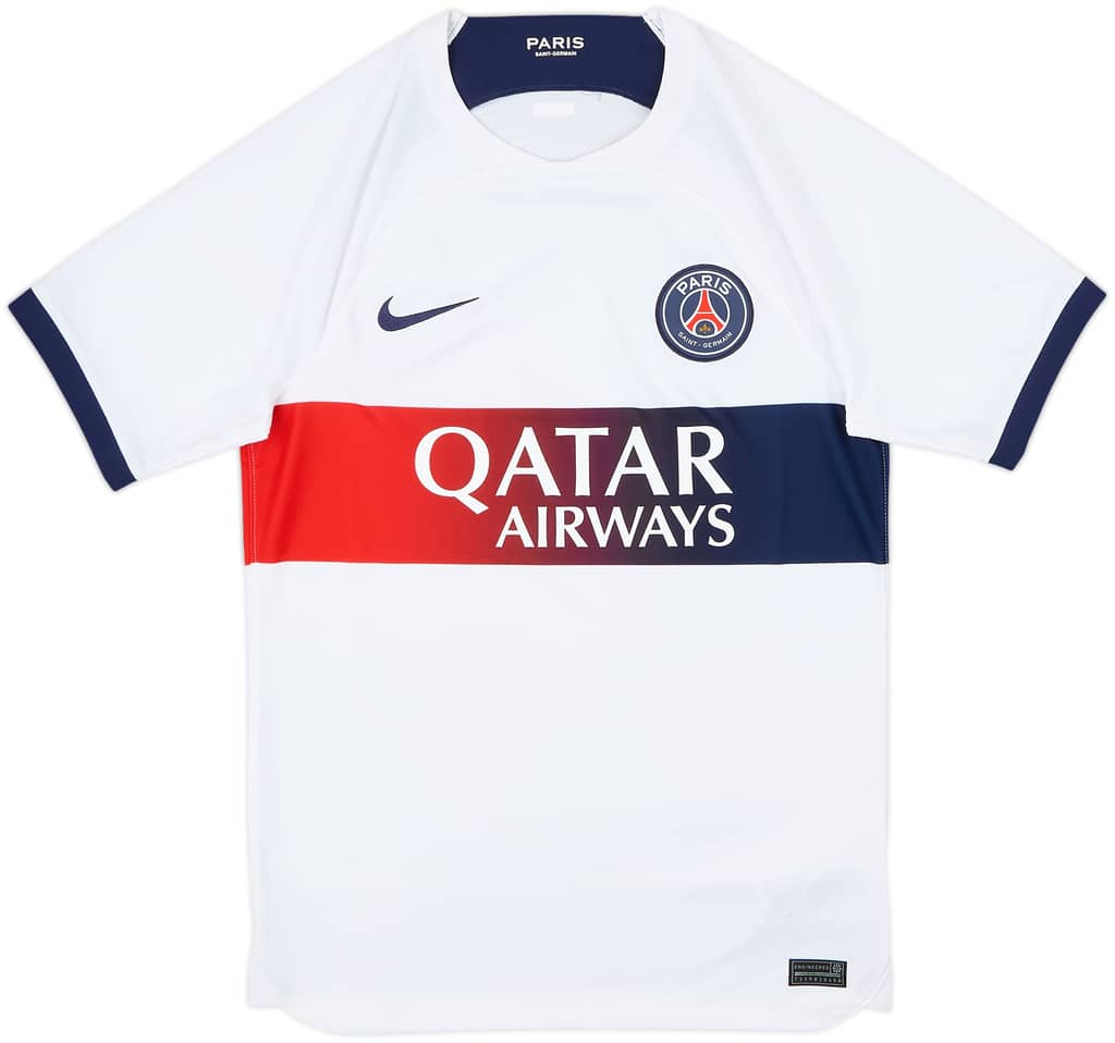 2023-24 Paris Saint-Germain Away Shirt - 10/10 - (S)