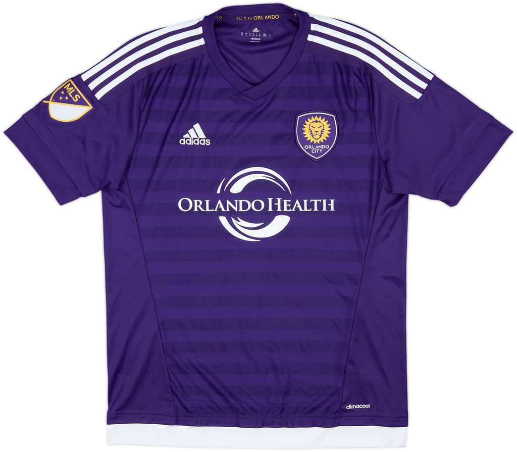 2016 Orlando City Home Shirt - 9/10 - (M)