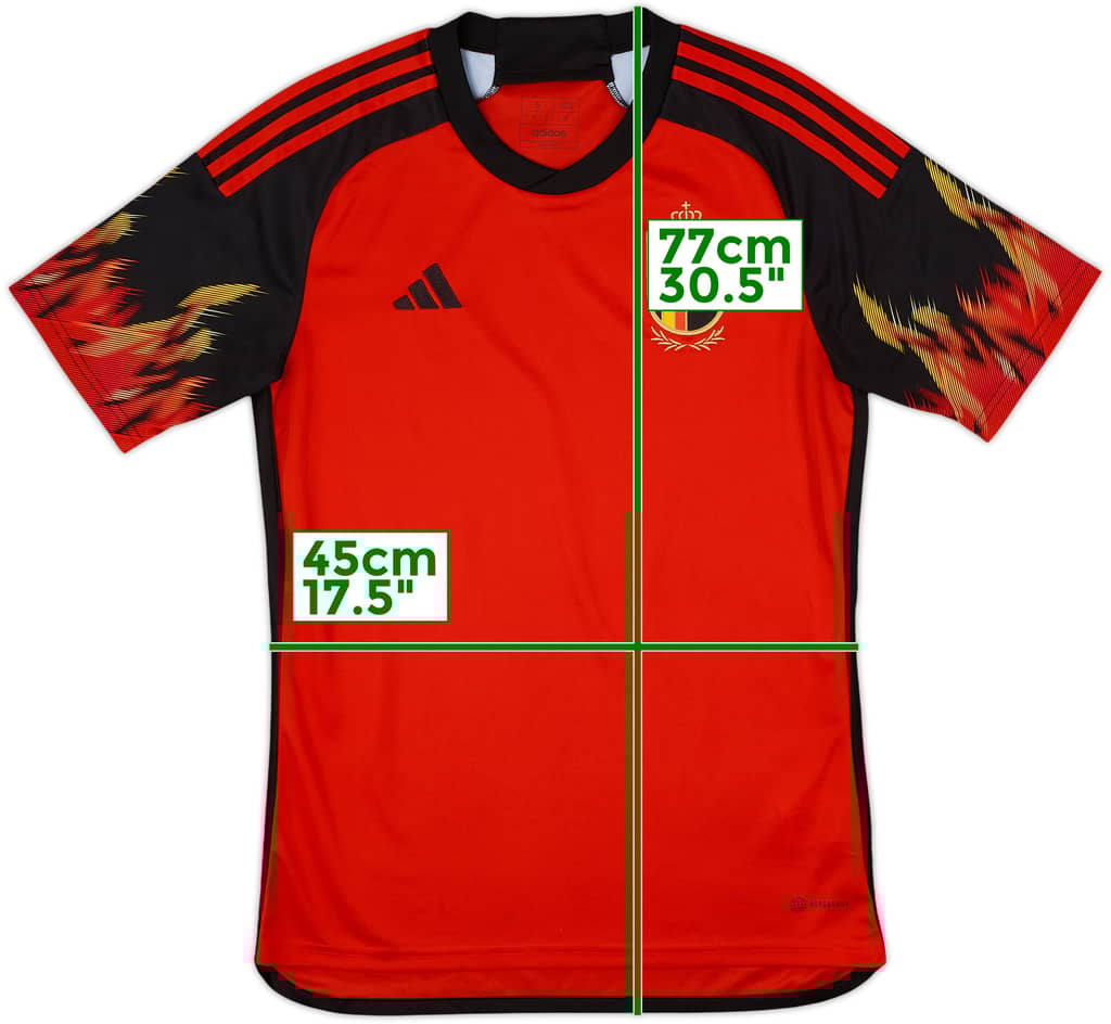 2022-23 Belgium Home Shirt - 9/10 - (S)