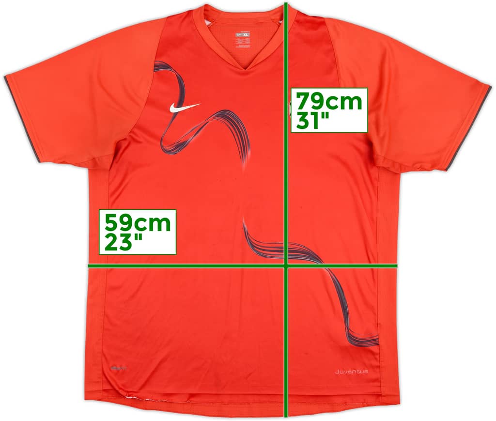 2007-08 Juventus Nike Training Shirt - 5/10 - (XL)