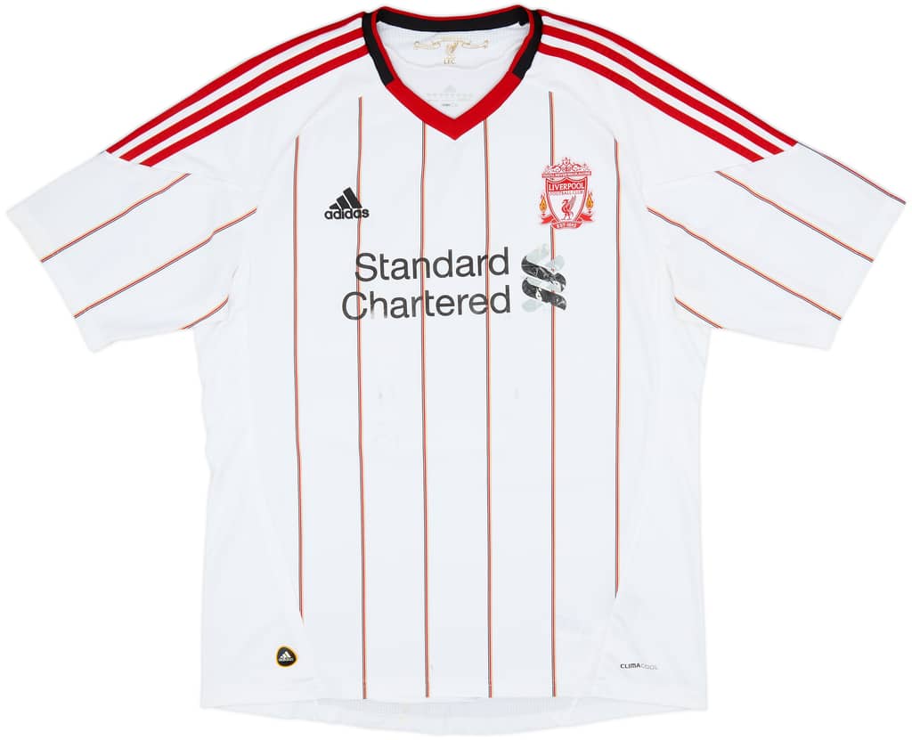 2010-11 Liverpool Away Shirt - 4/10 - (XL)