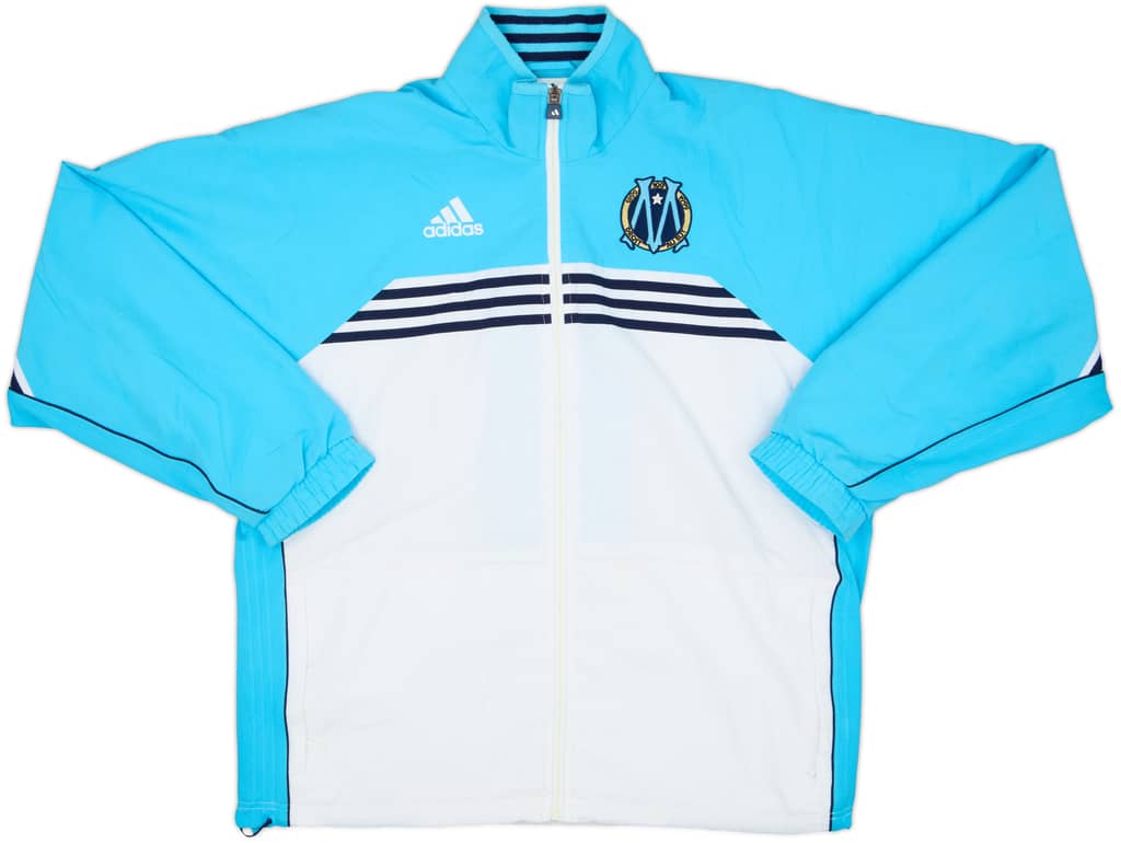 1999-00 Olympique Marseille adidas Track Jacket - 8/10 - (M/L)