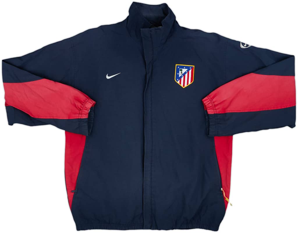 2003-04 Atletico Madrid Nike Track Jacket - 4/10 - (XL)