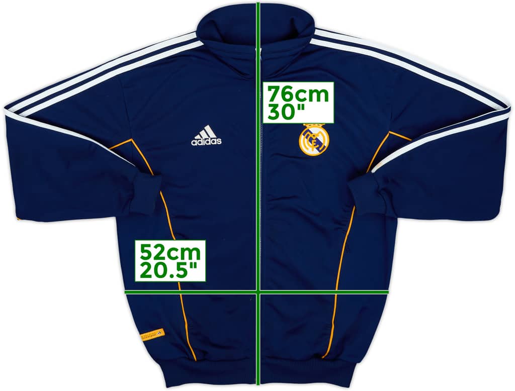 1999-00 Real Madrid adidas Track Jacket - 8/10 - (S)