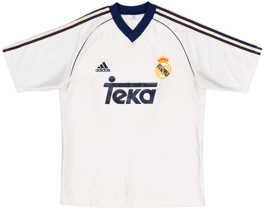 1998-00 Real Madrid Home Shirt - 6/10 - (XL.Boys)