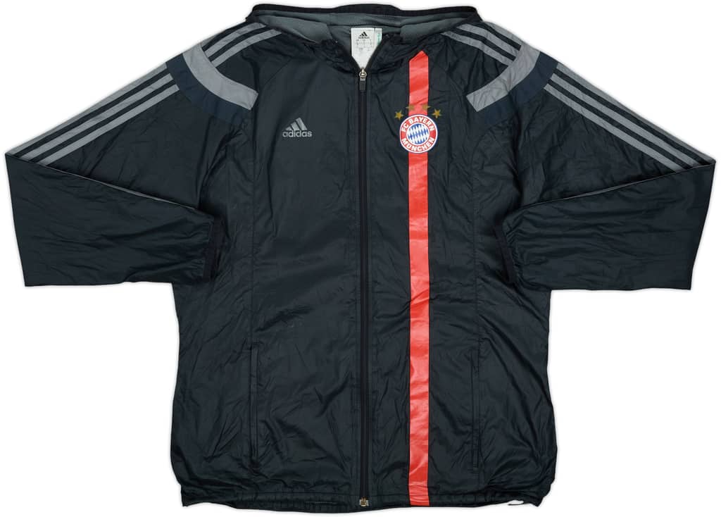 2014-15 Bayern Munich adidas Hooded Rain Jacket - 6/10 - (L)