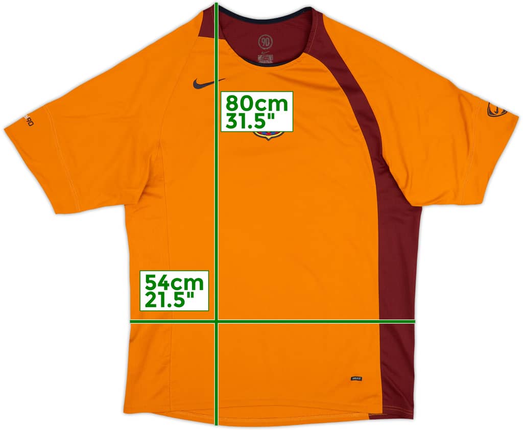 Camiseta Nike de entrenamiento del Barcelona 2004-05 - 7/10 - (L)